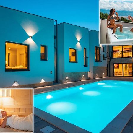 Perla Nera Heated Pool & Sauna Stan Trigraci Exteriör bild